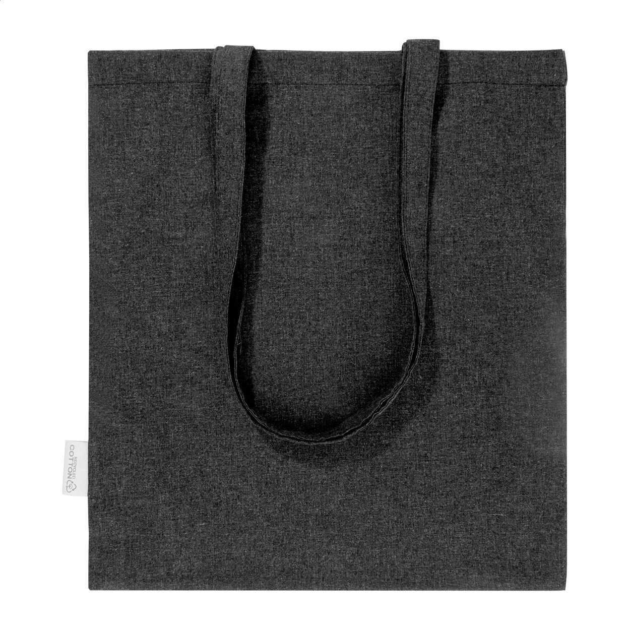 Totepex Hue Einkaufstasche aus recycelter Baumwolle - schwarz-321