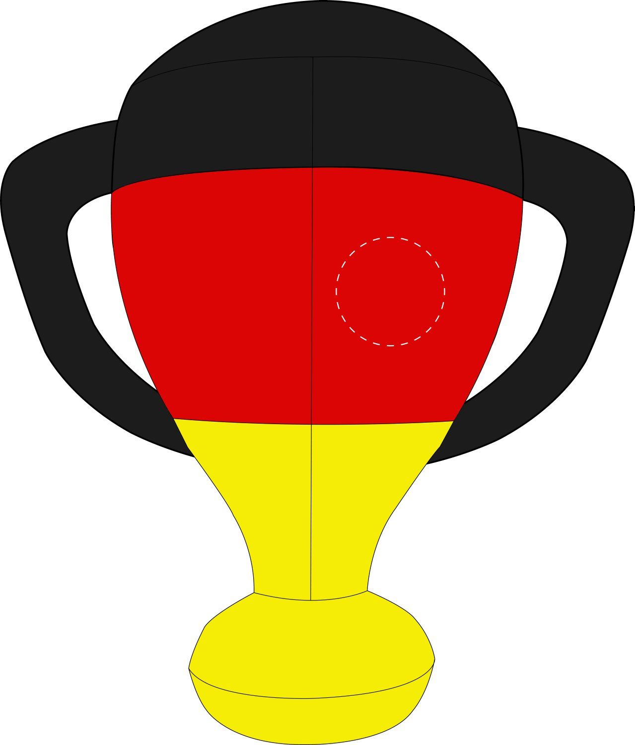 Veredelungsposition rechts von Naht