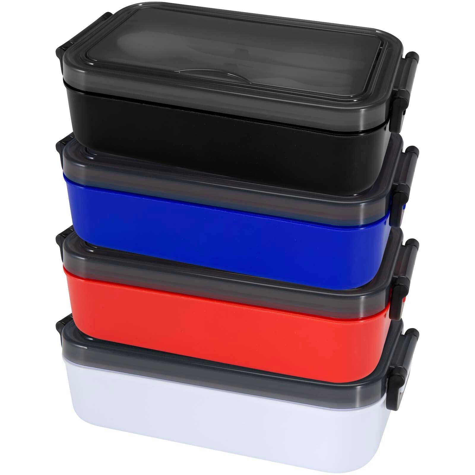 Snappy 1000 ml Lunchbox und Besteckset - blau-72