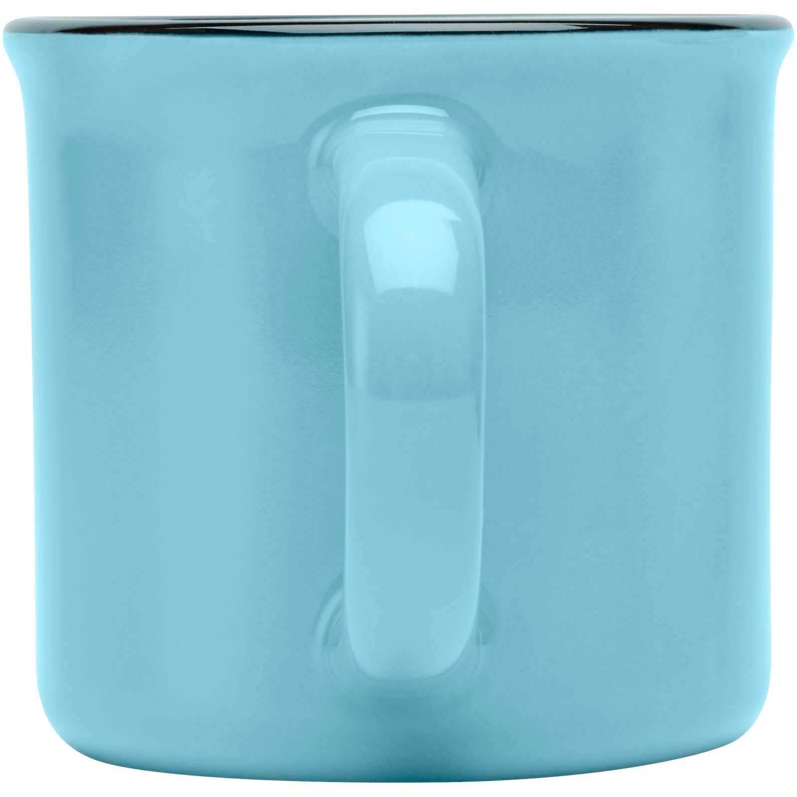 Bari Keramiktasse 240 ml mit glänzender Oberfläche - riffblau-500