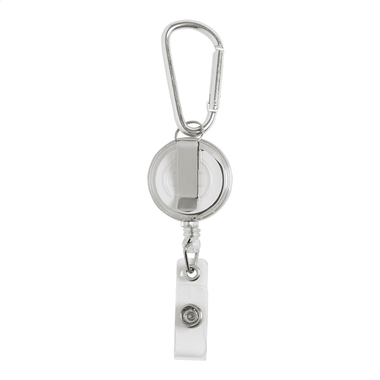Ausweishalter Bosur - weiß - silber-456