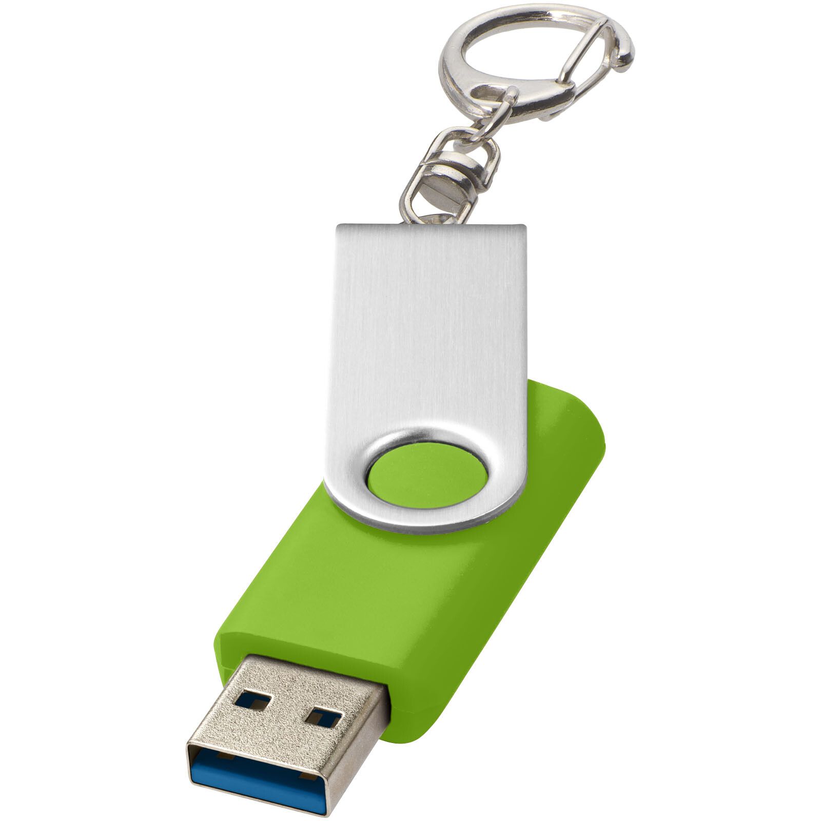 Twister USB-Stick 3.0 mit Schlüsselanhänger - limone - 128 GB-803
