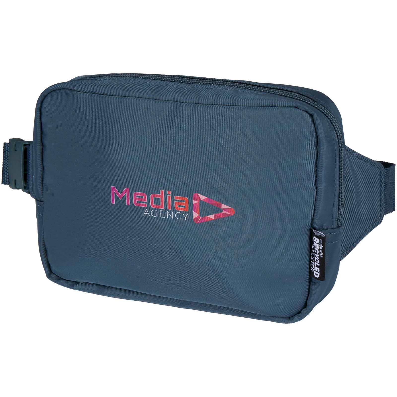 Trip Aware Recycelte Reisetasche mit Schultergurt 1 L  - hale blau-200
