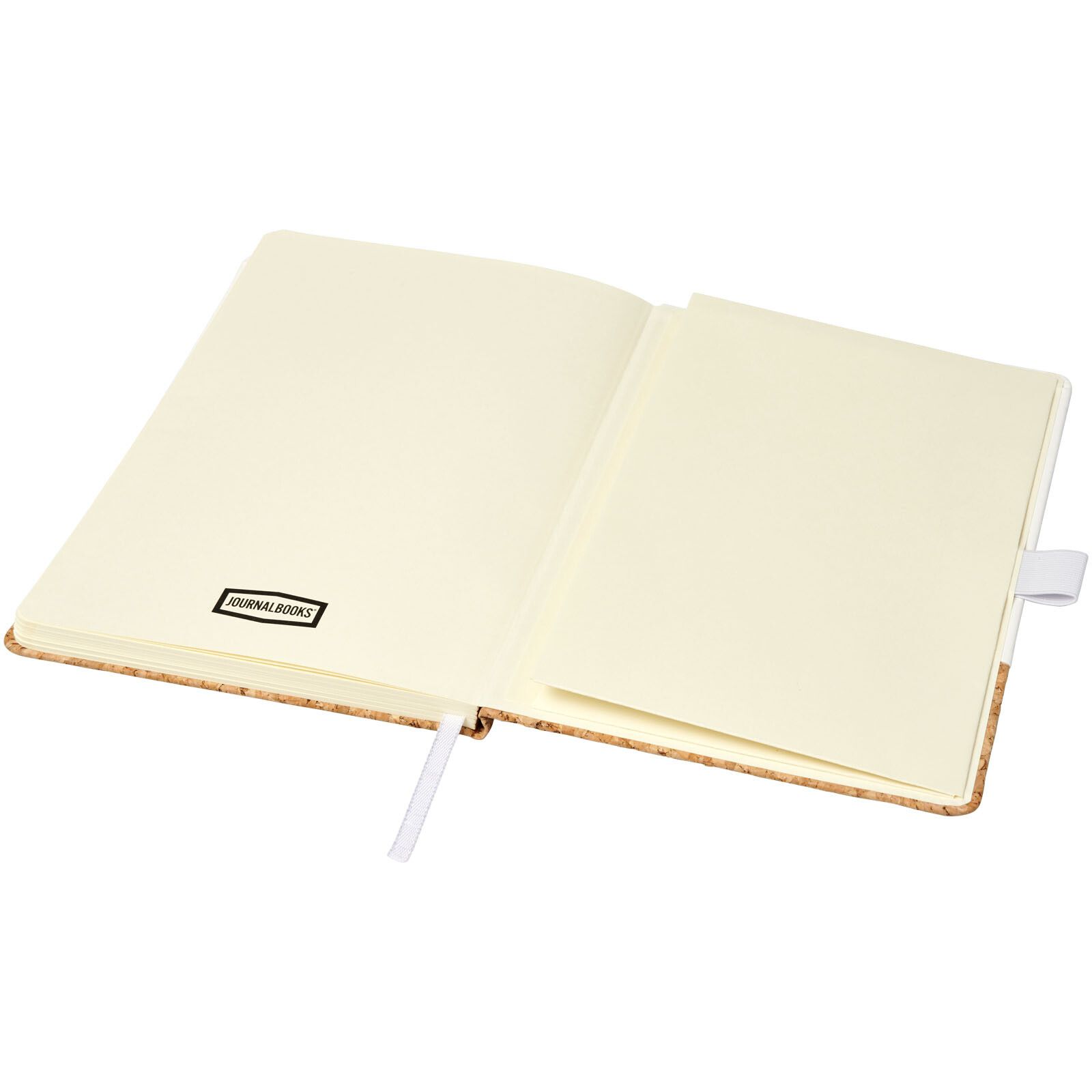 Evora A5 Notizbuch Thermo PU mit Kork - weiss-515