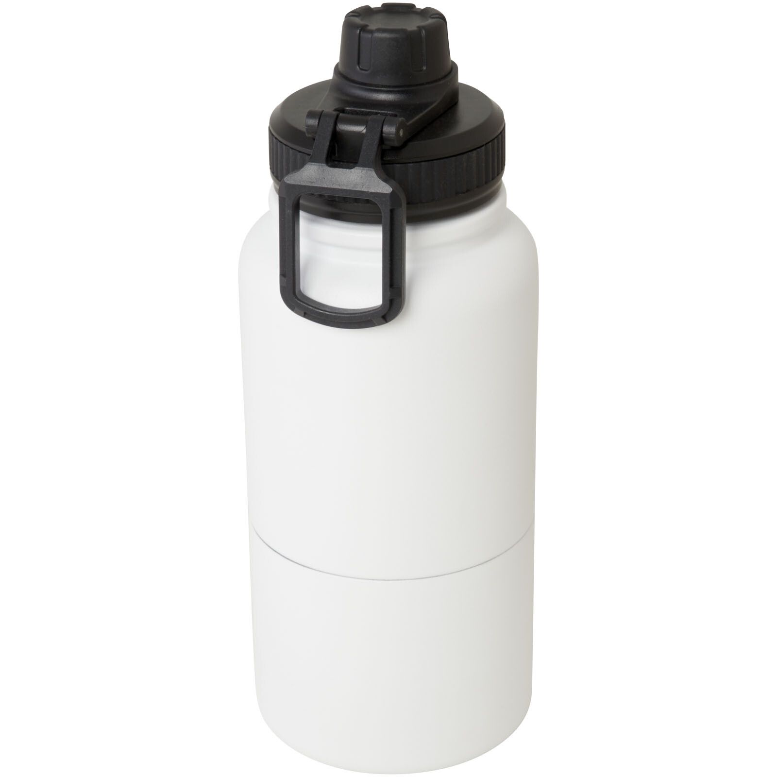 Dupeca 840 ml RCS-zertifizierte Isolierflasche aus Edelstahl  - weiss-565