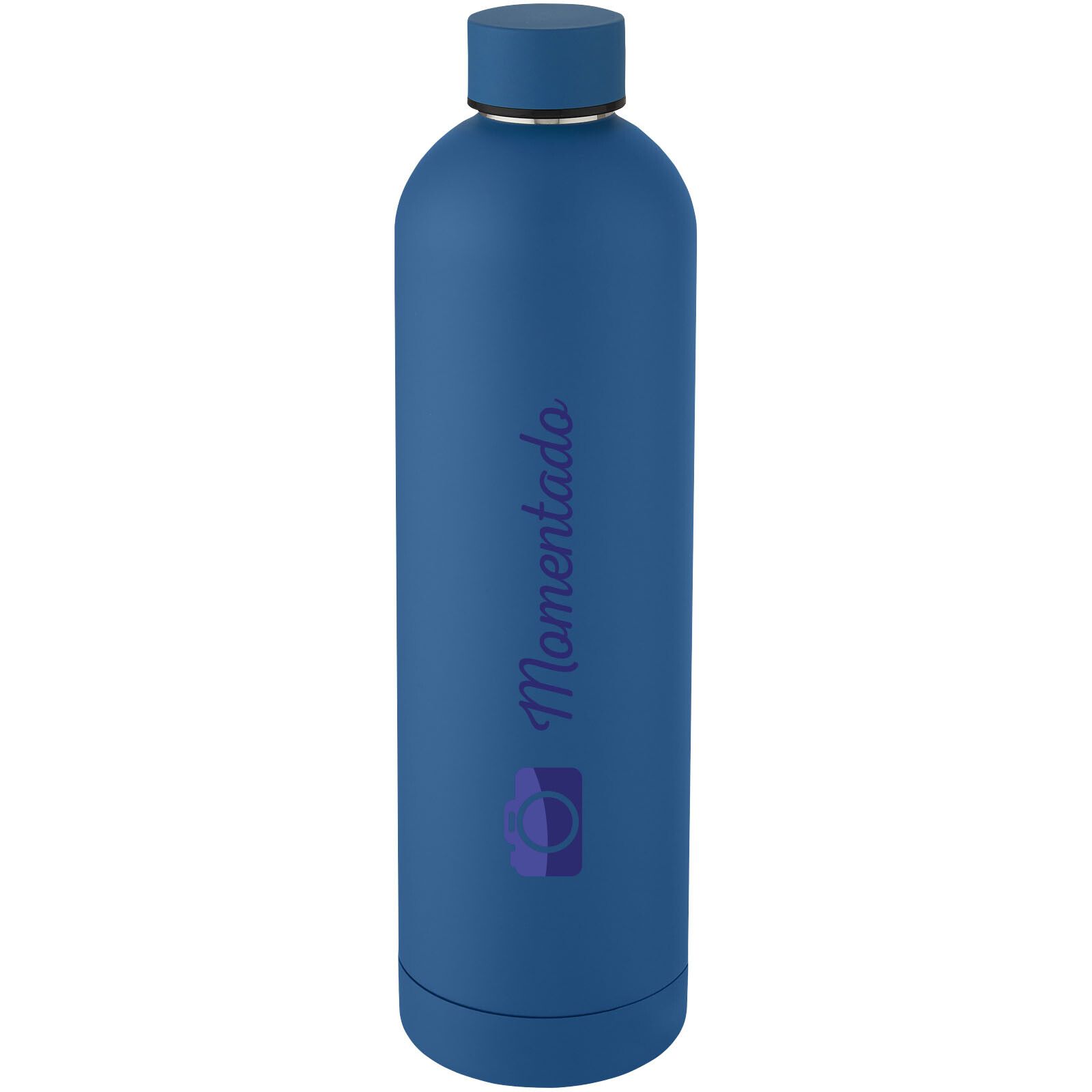Spring 1 l Kupfer-Vakuum Isolierflasche - tech-blau-858