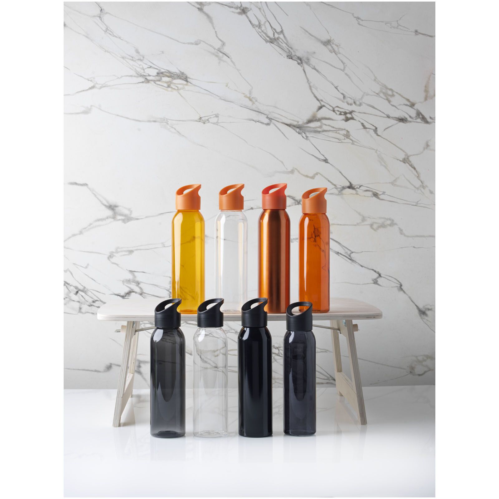Sky 650 ml Tritan Colour-Pop Sportflasche - orange -  transparent-150