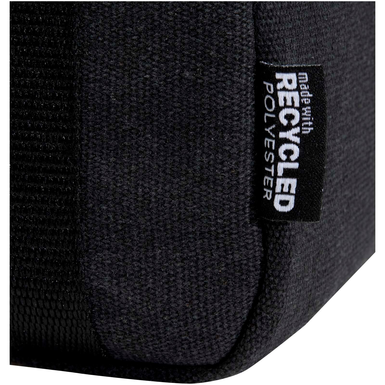 Recanvas GRS recycelte Lunchkühltasche 5L - schwarz-247