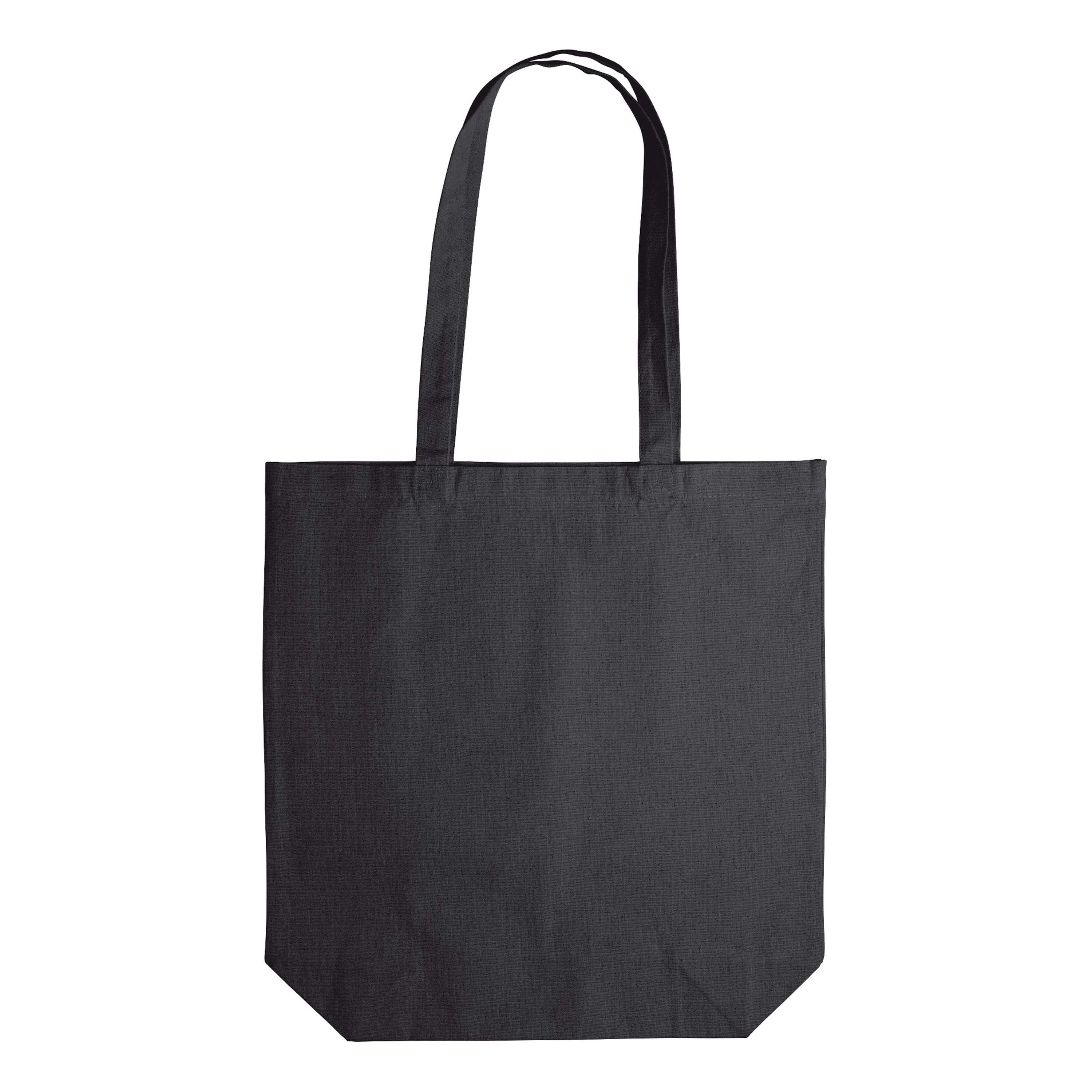 Umhängetasche canvas OEKO-TEX®270g/m² 42x12x43cm - schwarz-361