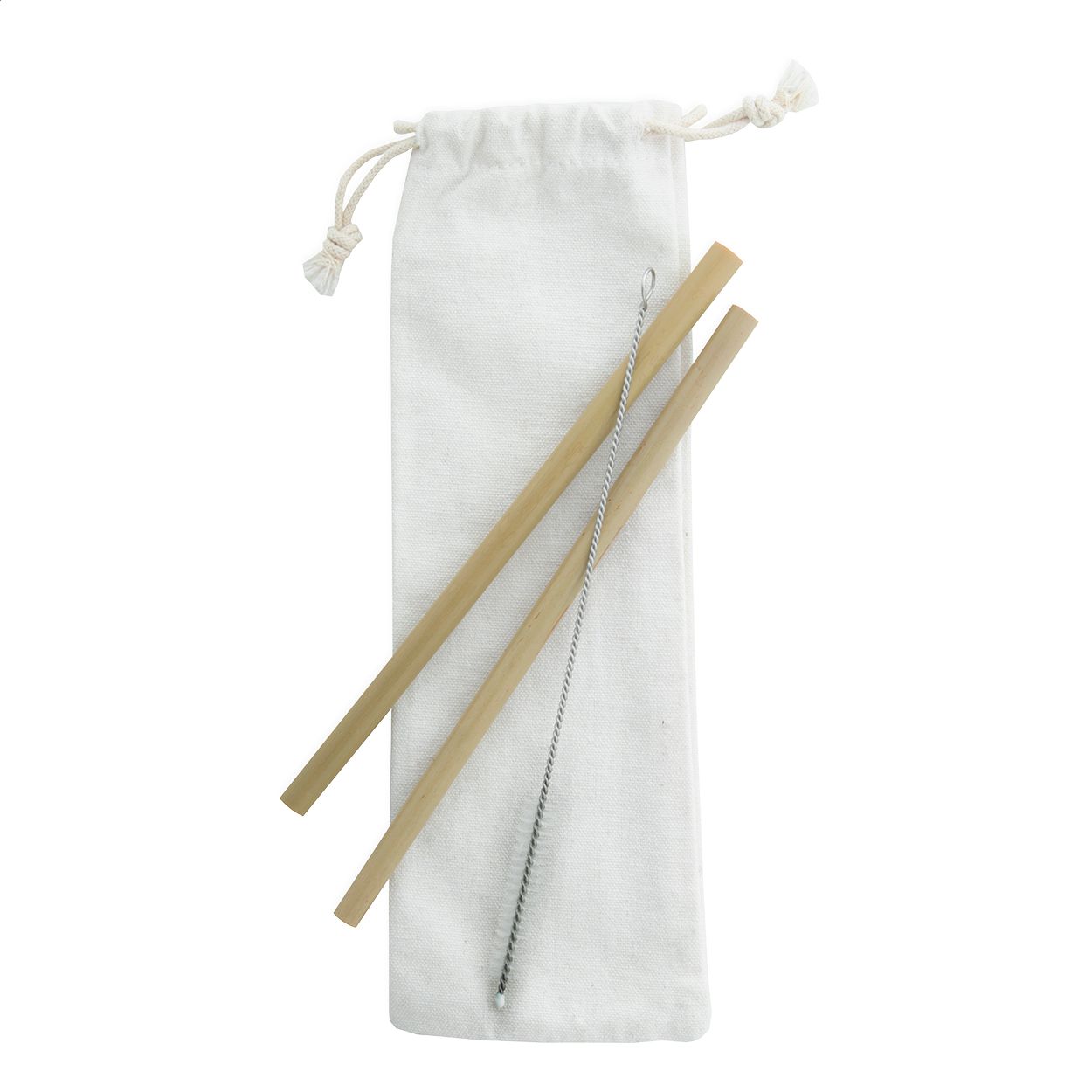Bambus-Trinkhalmset BooSip - natur-894