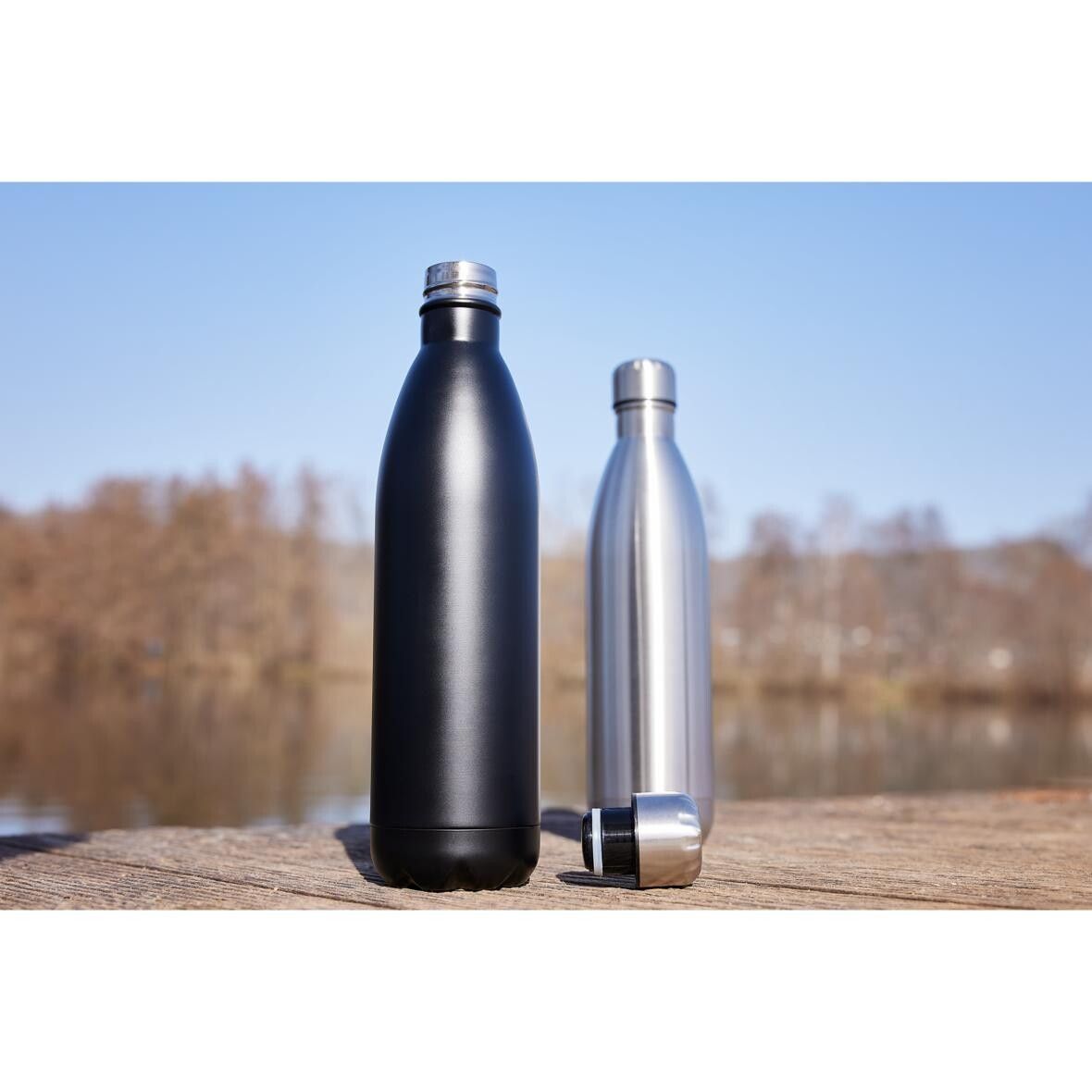 Vakuum Flasche Colare 0,75 l - schwarz-146
