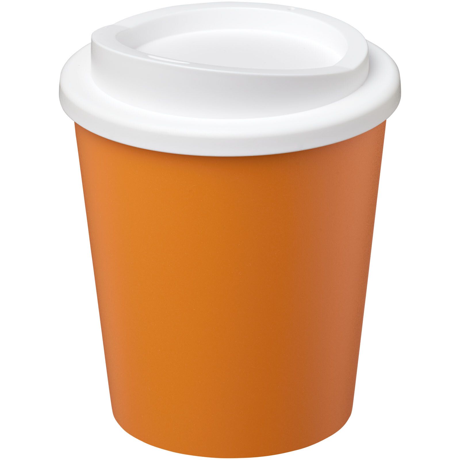 Americano Espresso 250 ml Isolierbecher - orange -  weiss-555