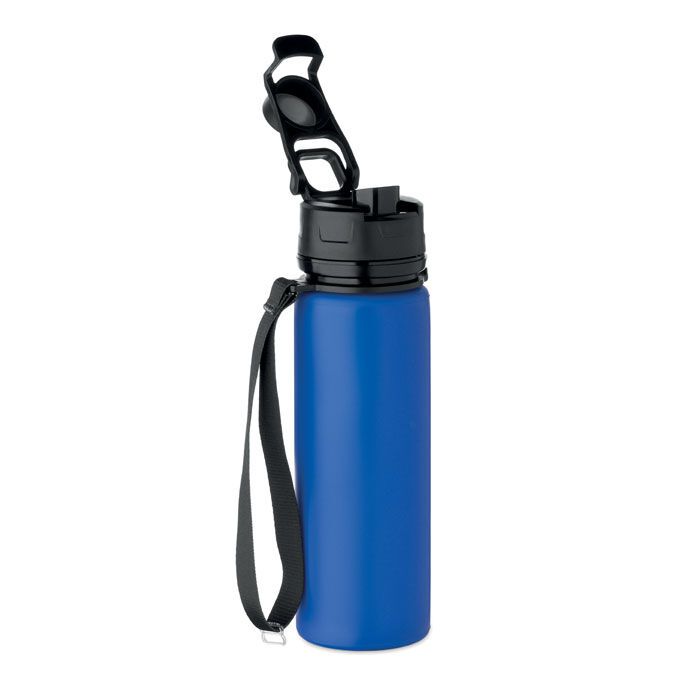 Faltbare Sportflasche Silikon LETT - königsblau-215