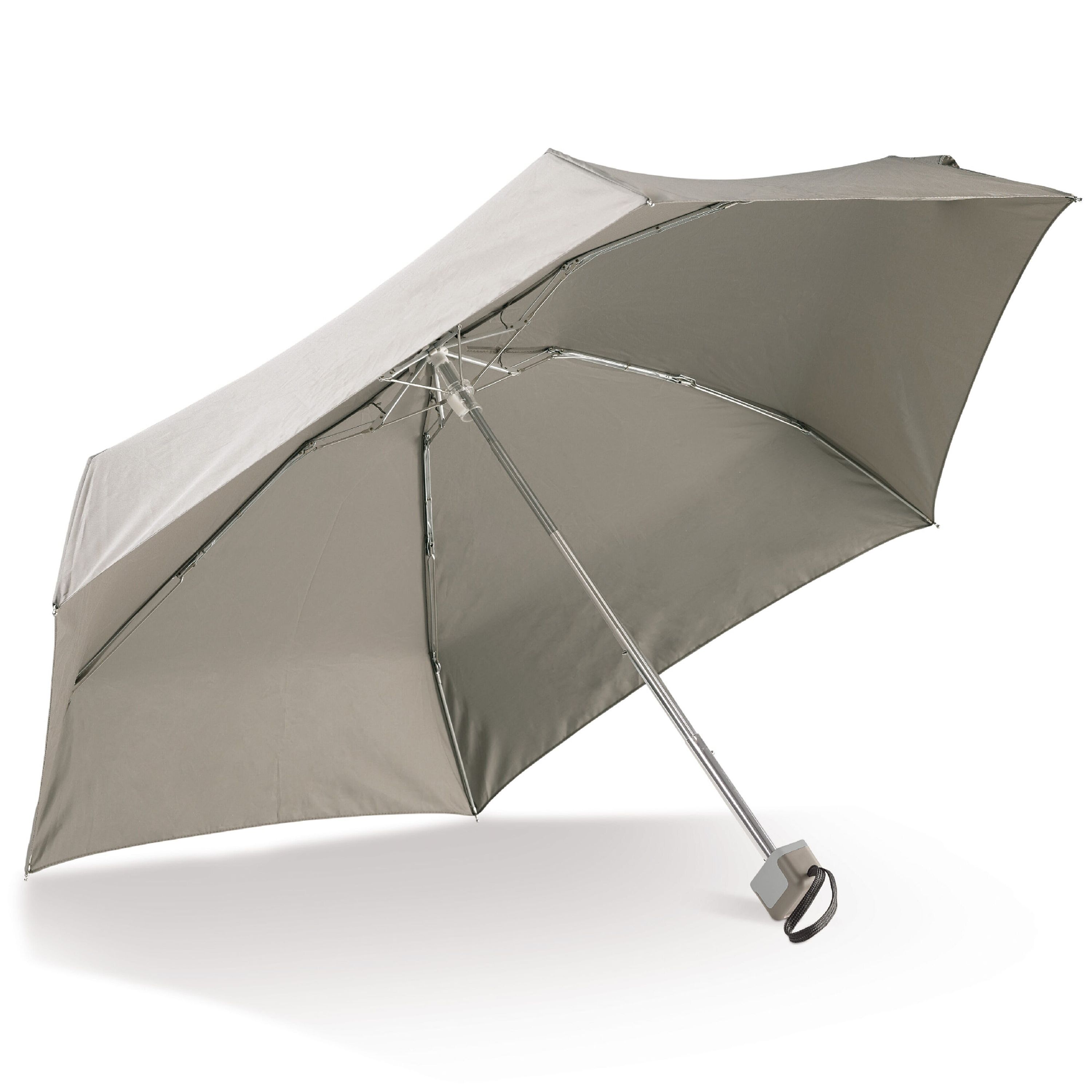 Ultraleichter 21” Regenschirm mit Hülle - taupe-849