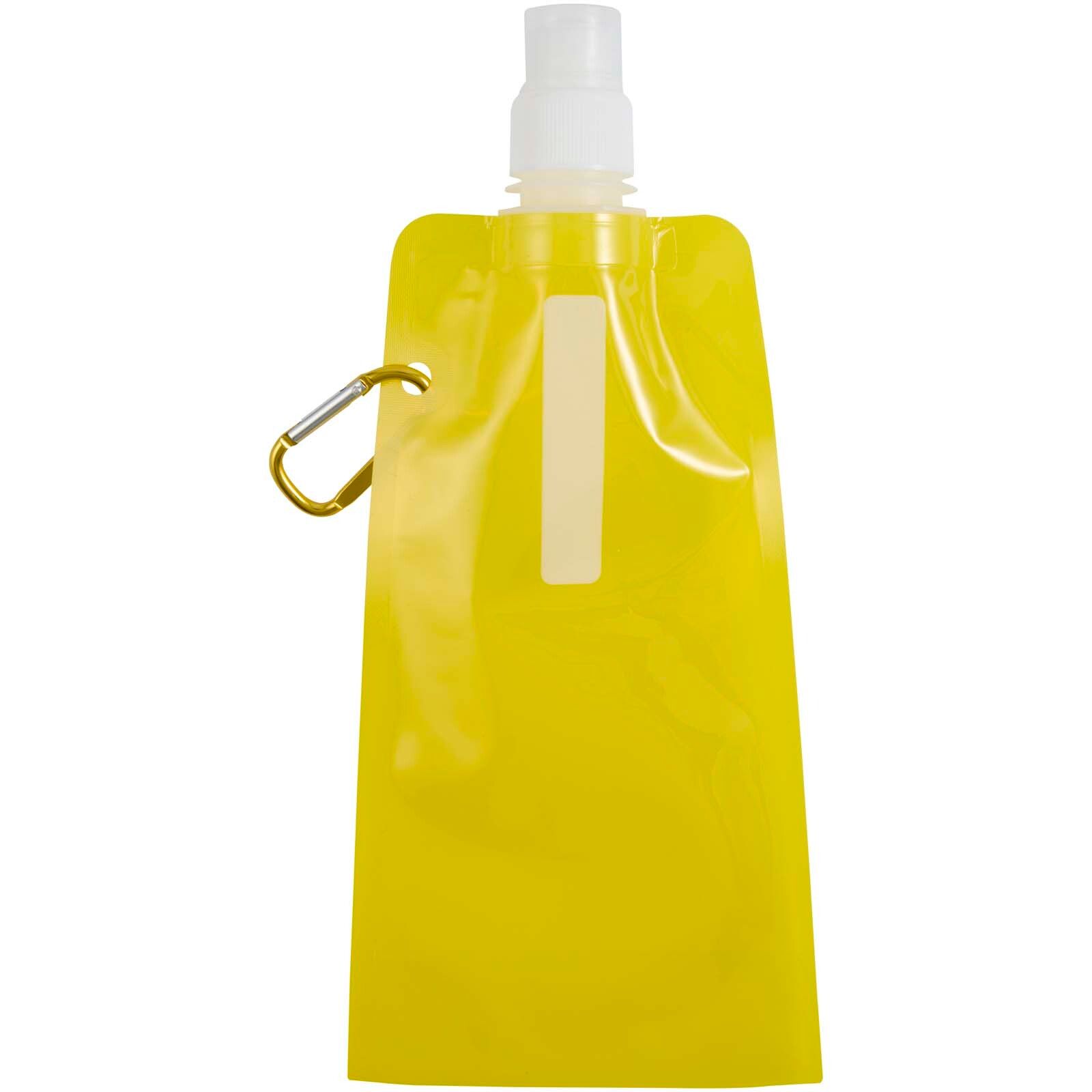 Sipzy 480 ml faltbare Wasserflasche - gelb-307