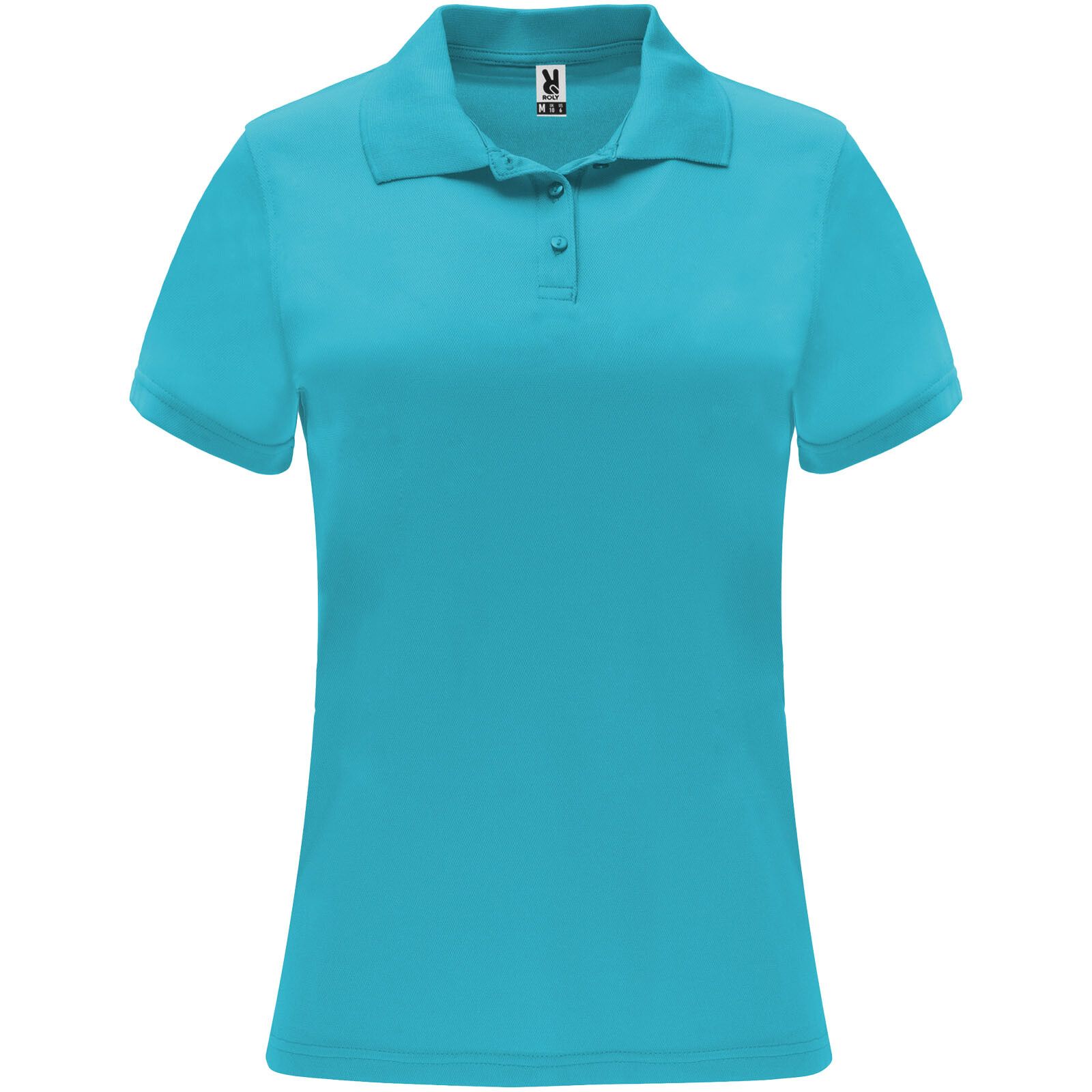 Monzha Sport Poloshirt für Damen - türkis - 2XL-621