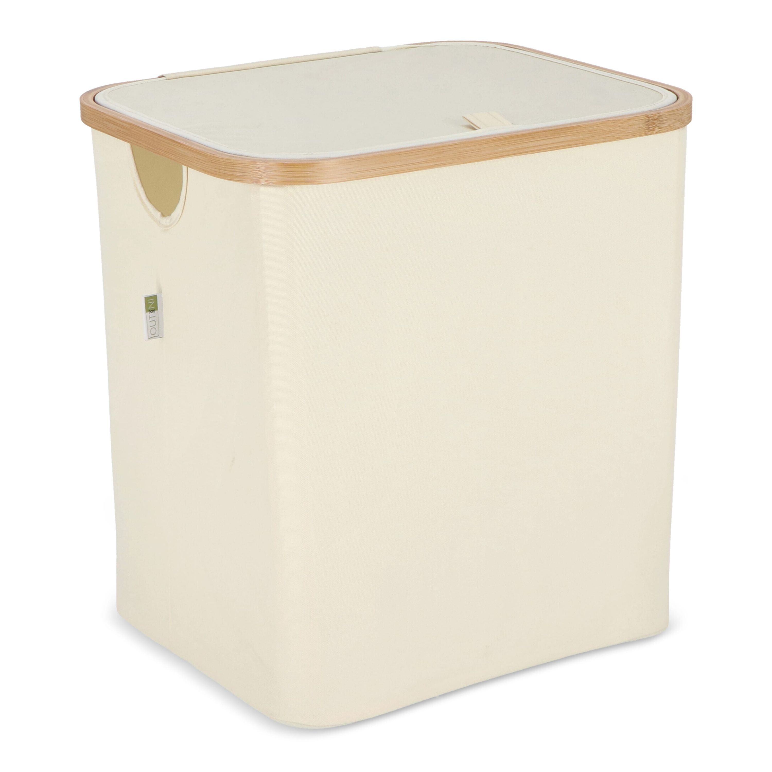 InSideOut faltbarer Korb mit Deckel Sogne 40,5 x 33 x 42cm rPET - natur-767