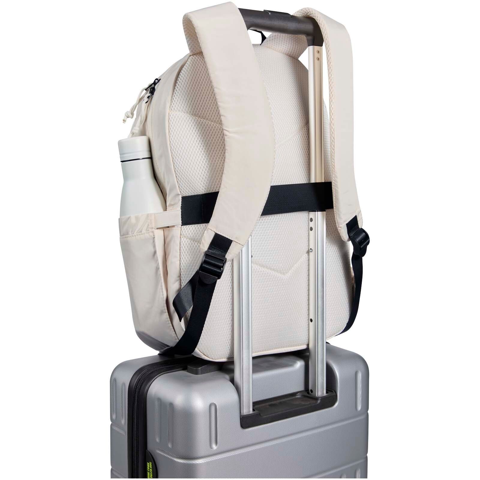 Puffer 15,6" GRS recycelter Laptoprucksack 18L - sandstone-732