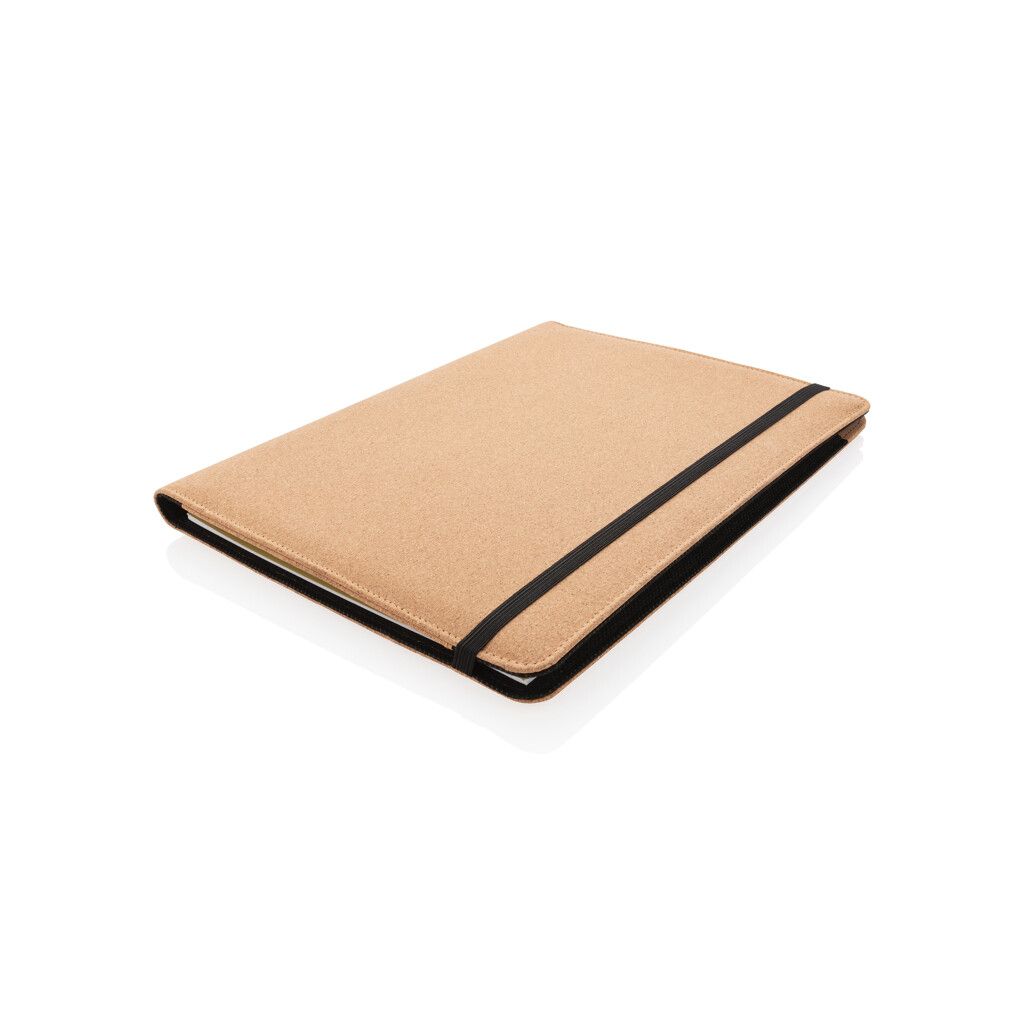 Deluxe Kork Portfolio A4 mit Stift - braun-796