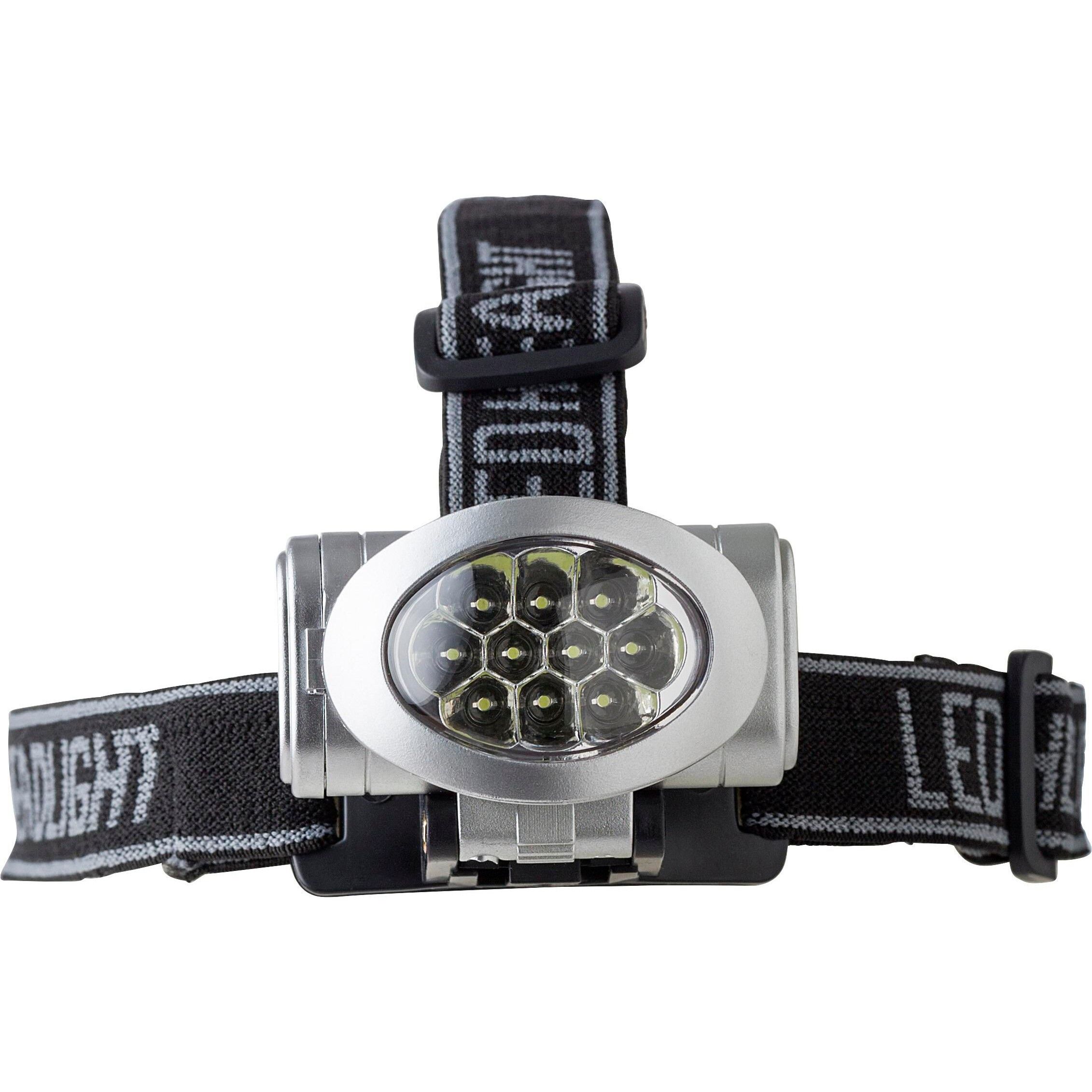 LED-Kopflampe aus ABS-Kunststoff Marisa - silber-482