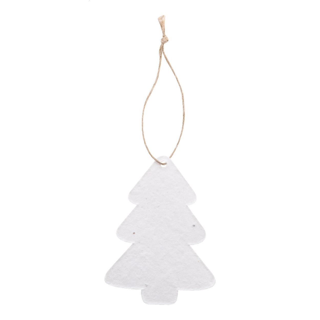 CreaJul Seed benutzerdefinierte Samen Papier Weihnachtsbaumschmuck, Weihnachtsbaum - natur-420