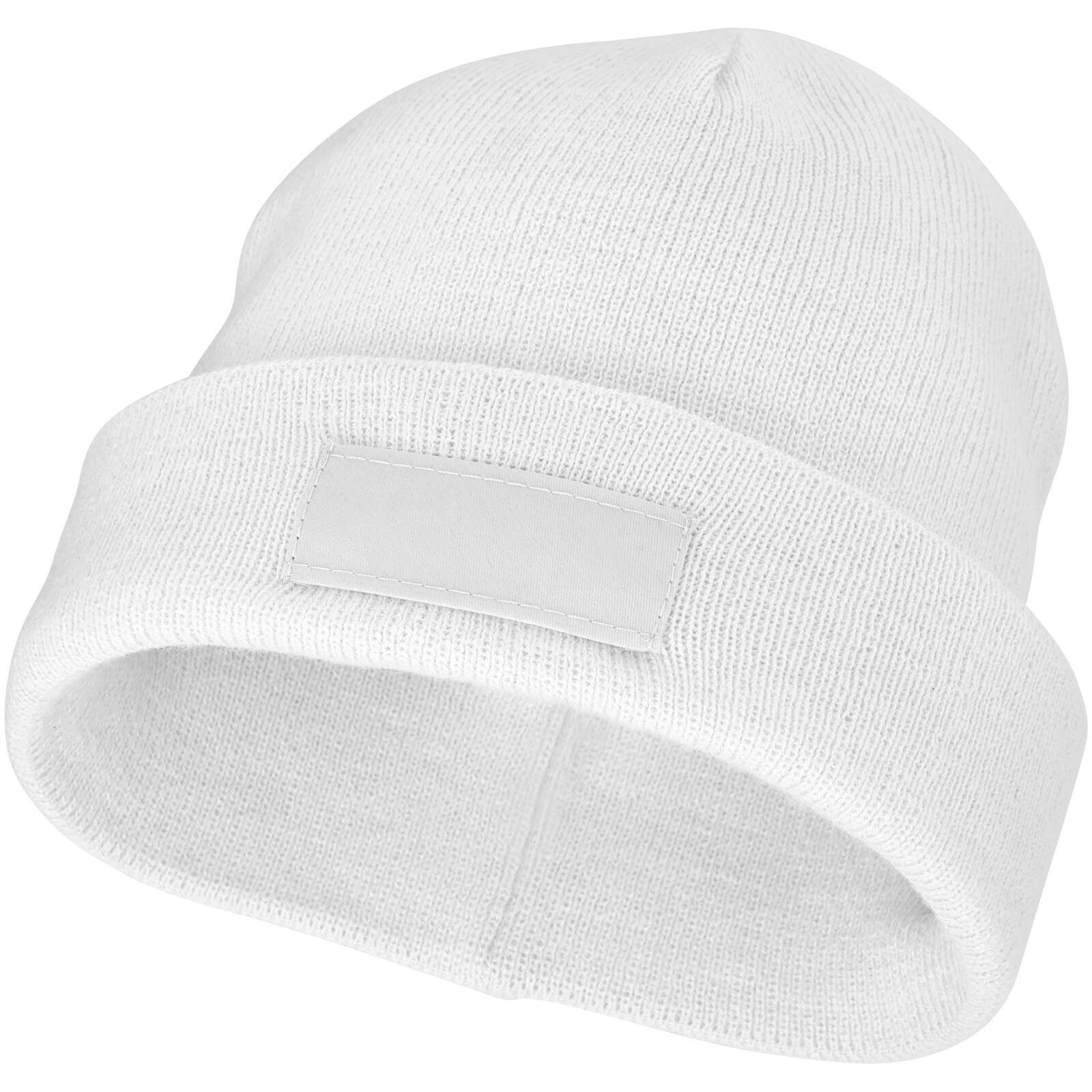 Boreas Mütze mit Aufnäher - weiss - 0-527