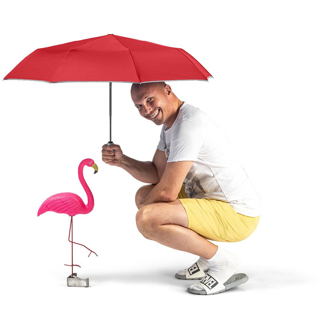 Oversize-Taschenschirm FARE® AOC Ø105 cm - rot-953