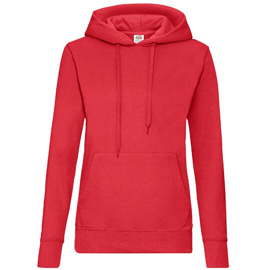 Ladies´ Classic Hooded Sweat - red-681