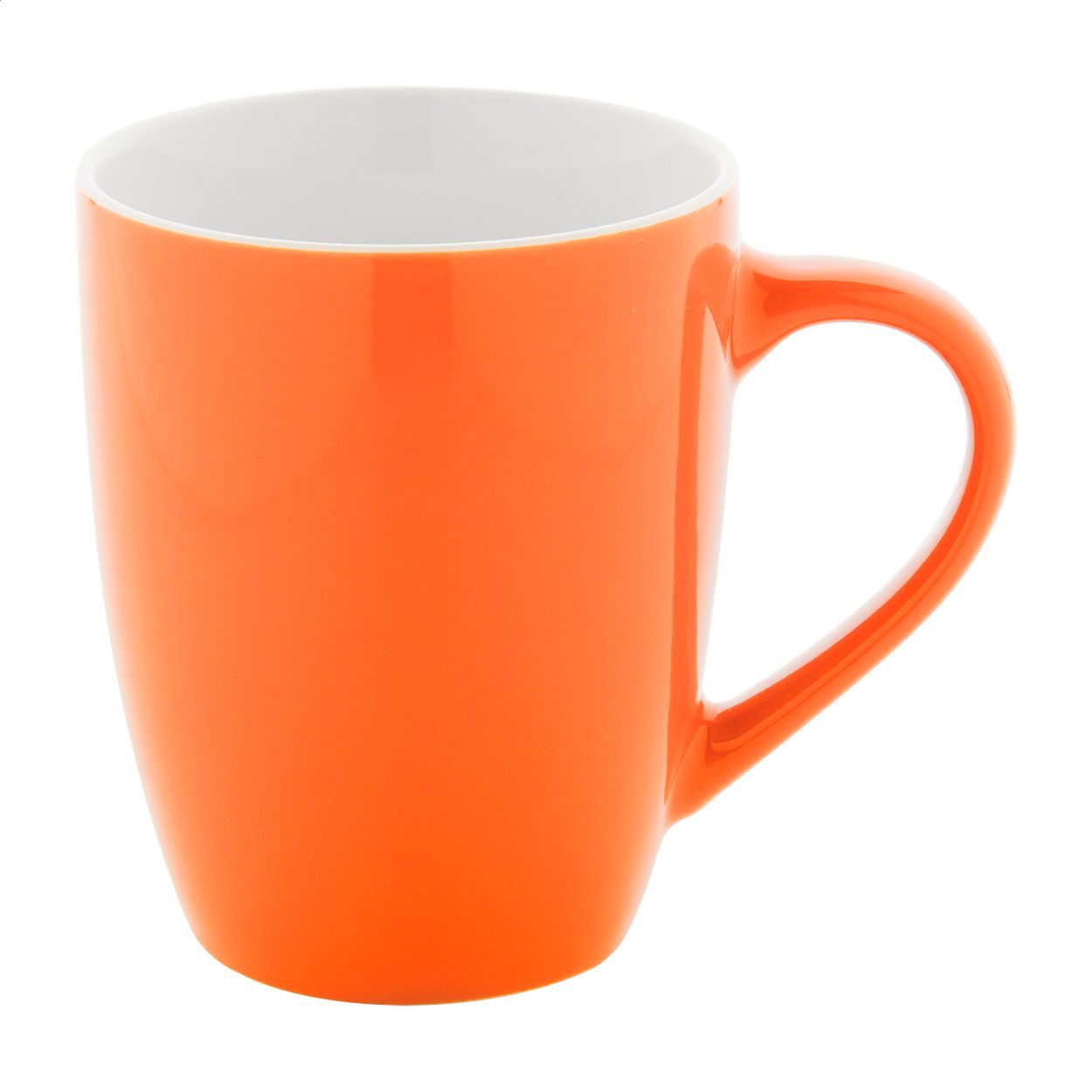 Gaia Becher - orange - weiß-288