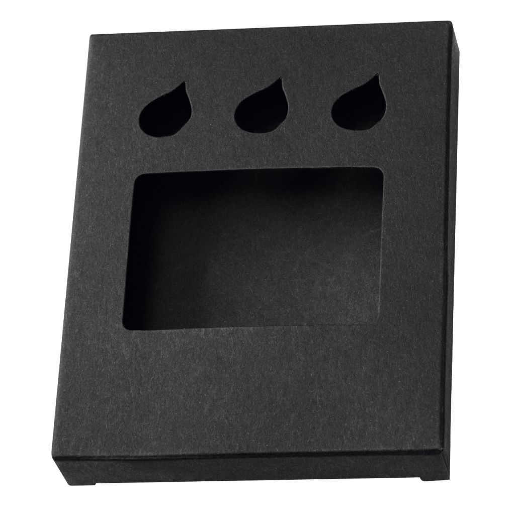 Pappfaltschachtel Verpackung Etui - schwarz-795
