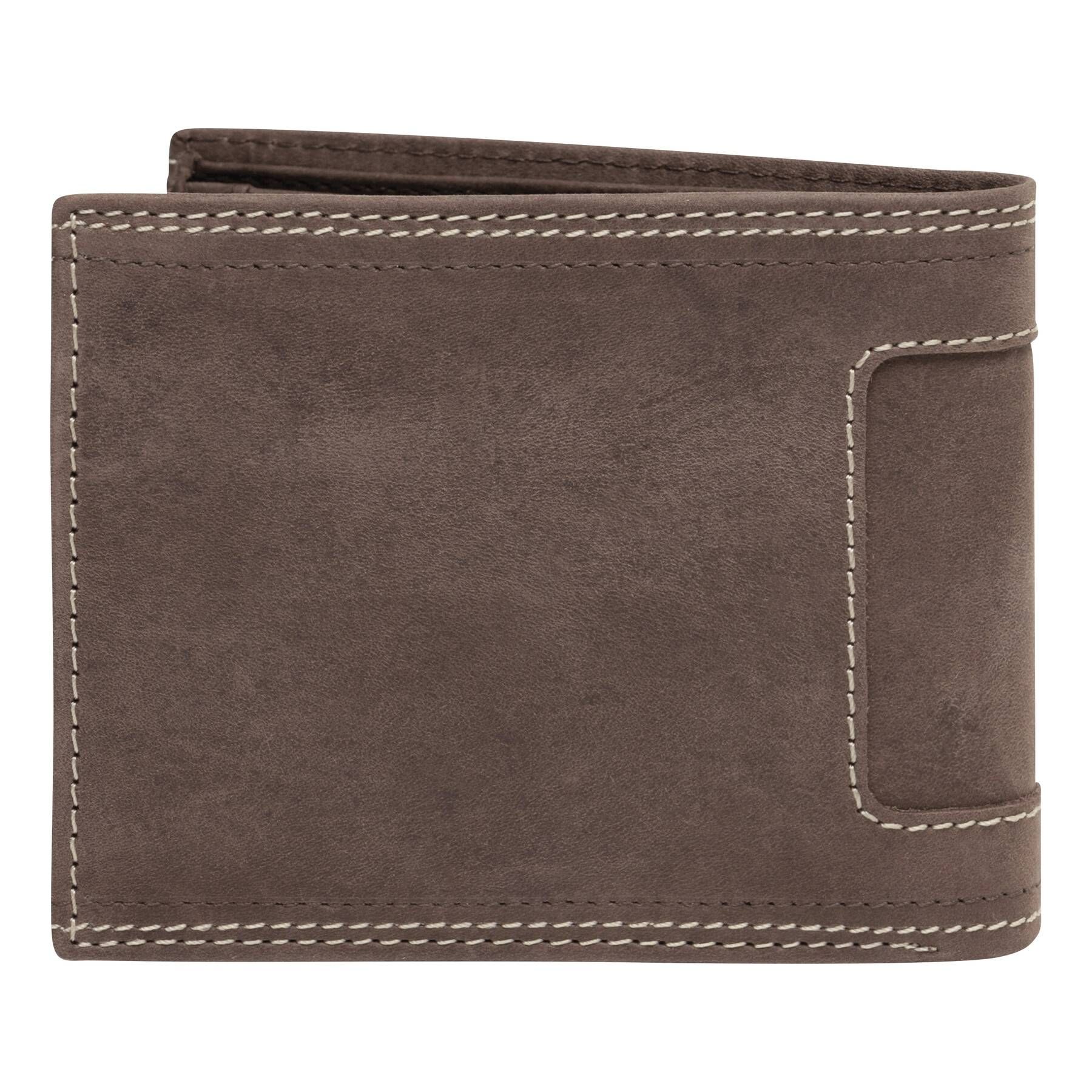 Echtleder-Geldbörse WILD STYLE I - braun-233