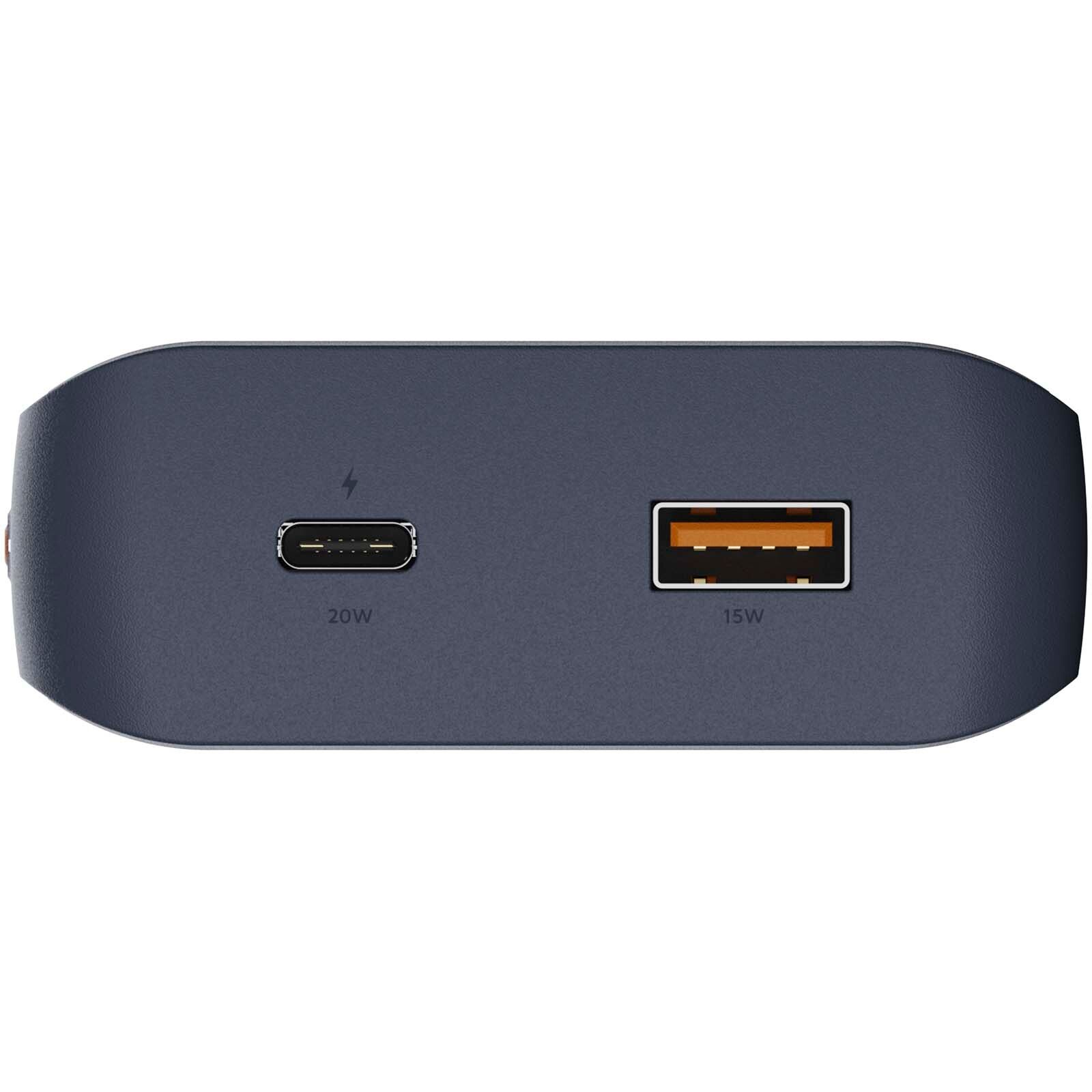 Xtorm Go2 20 W, 20.000 mAh Powerbank mit Schnellladefunktion - mittelblau-736