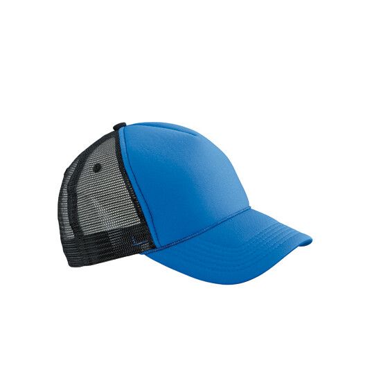 5 Panel Retro Mesh Cap - royal - black-972