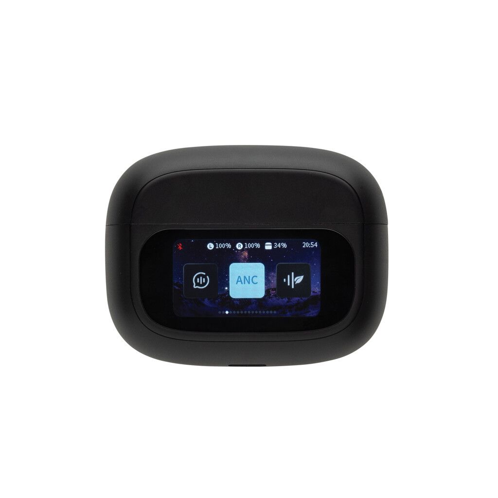 Airtune ANC-Ohrhörer aus RCS rec. ABS mit Touch-Screen - schwarz-400