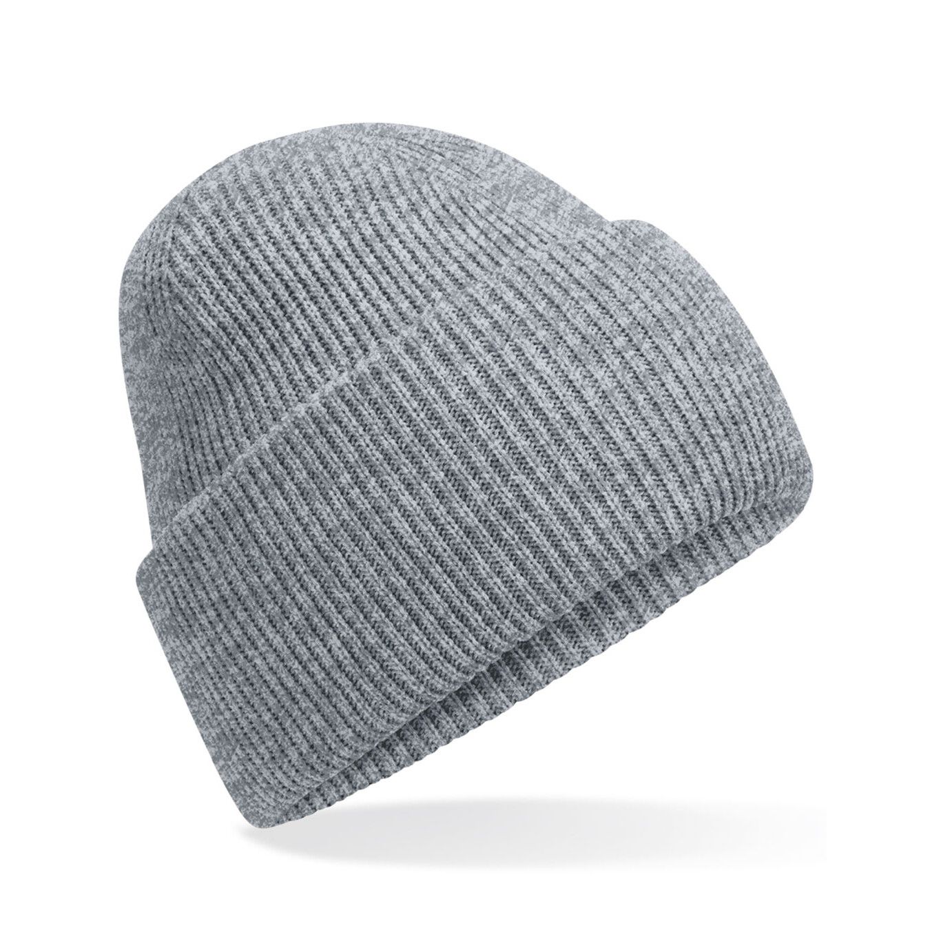 Classic Engineered Deep Cuffed Beanie - ash-133