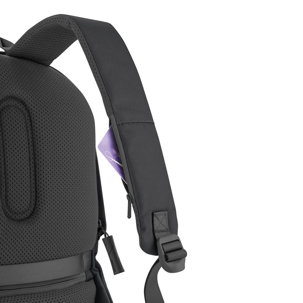 Bobby Soft, Anti-Diebstahl-Rucksack - schwarz-802