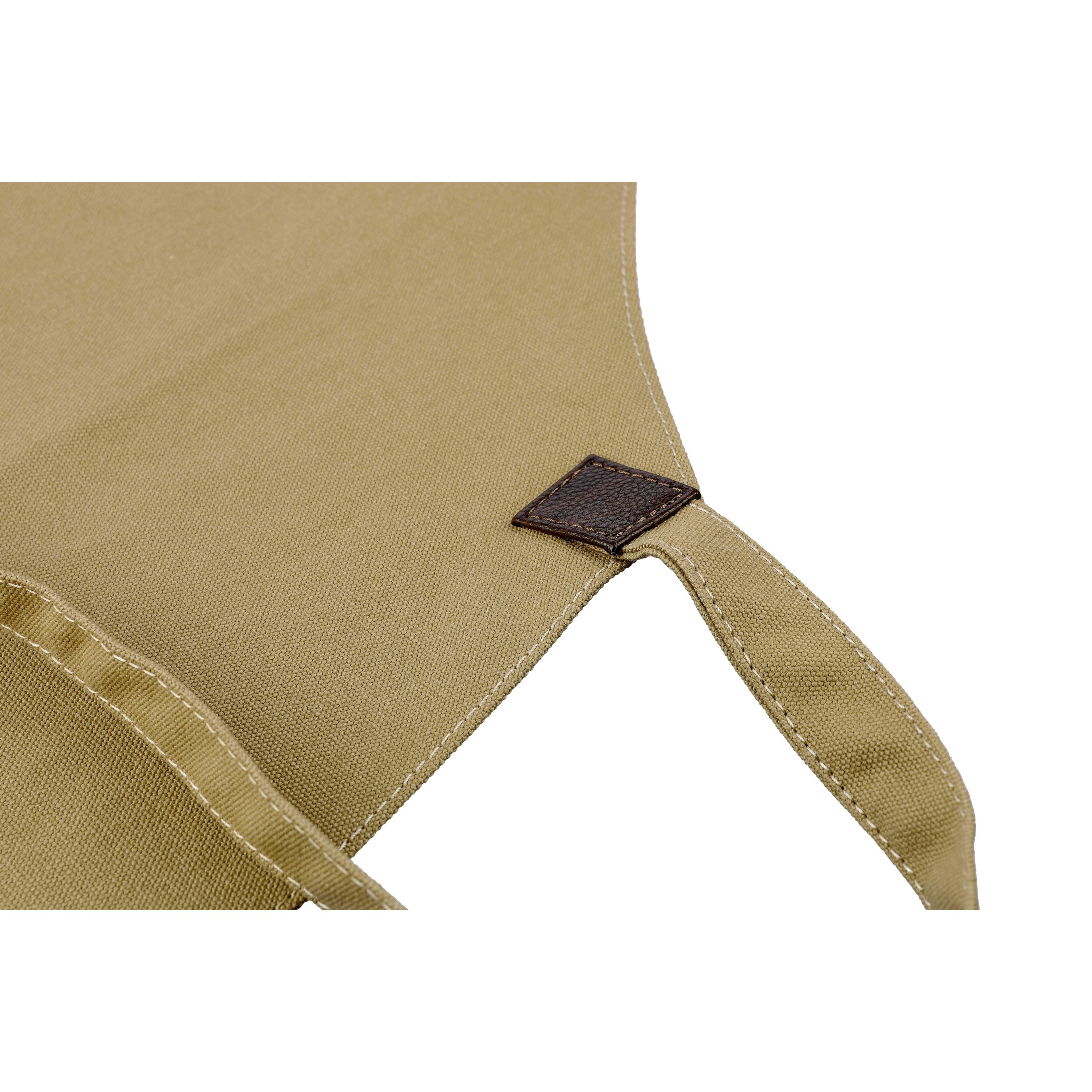 Leinenschürze (450 g/m2) Maria - blau-738