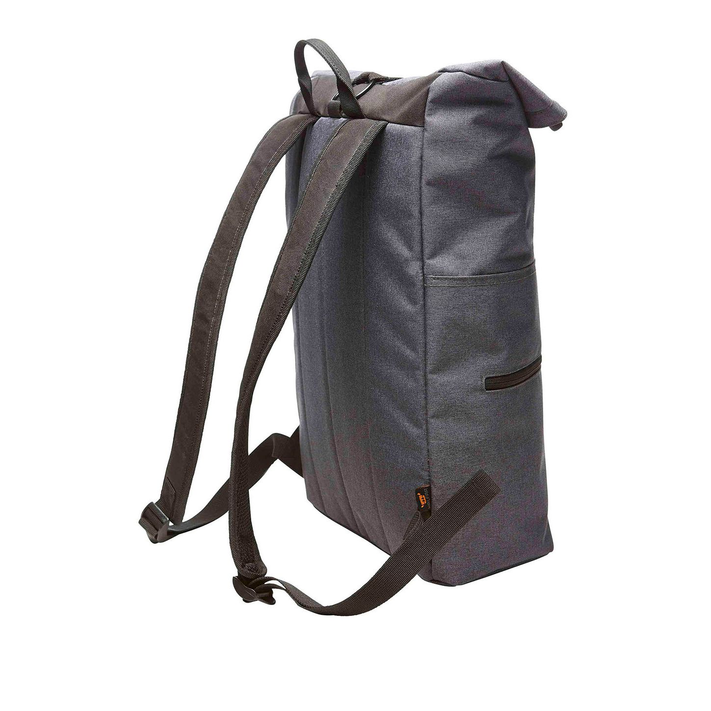 Notebook-Rucksack FASHION - blau-grau meliert-203
