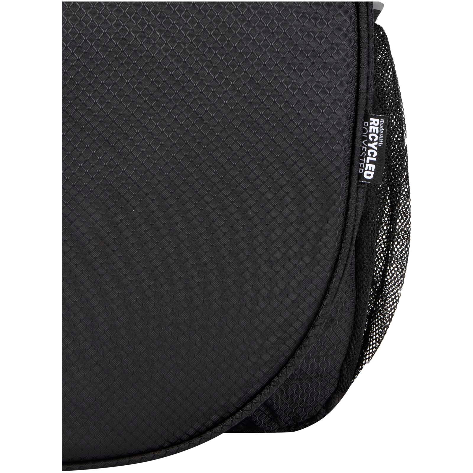 Varyon 15" GRS Padel-Rucksack aus recyceltem Material, 18 l - schwarz-909