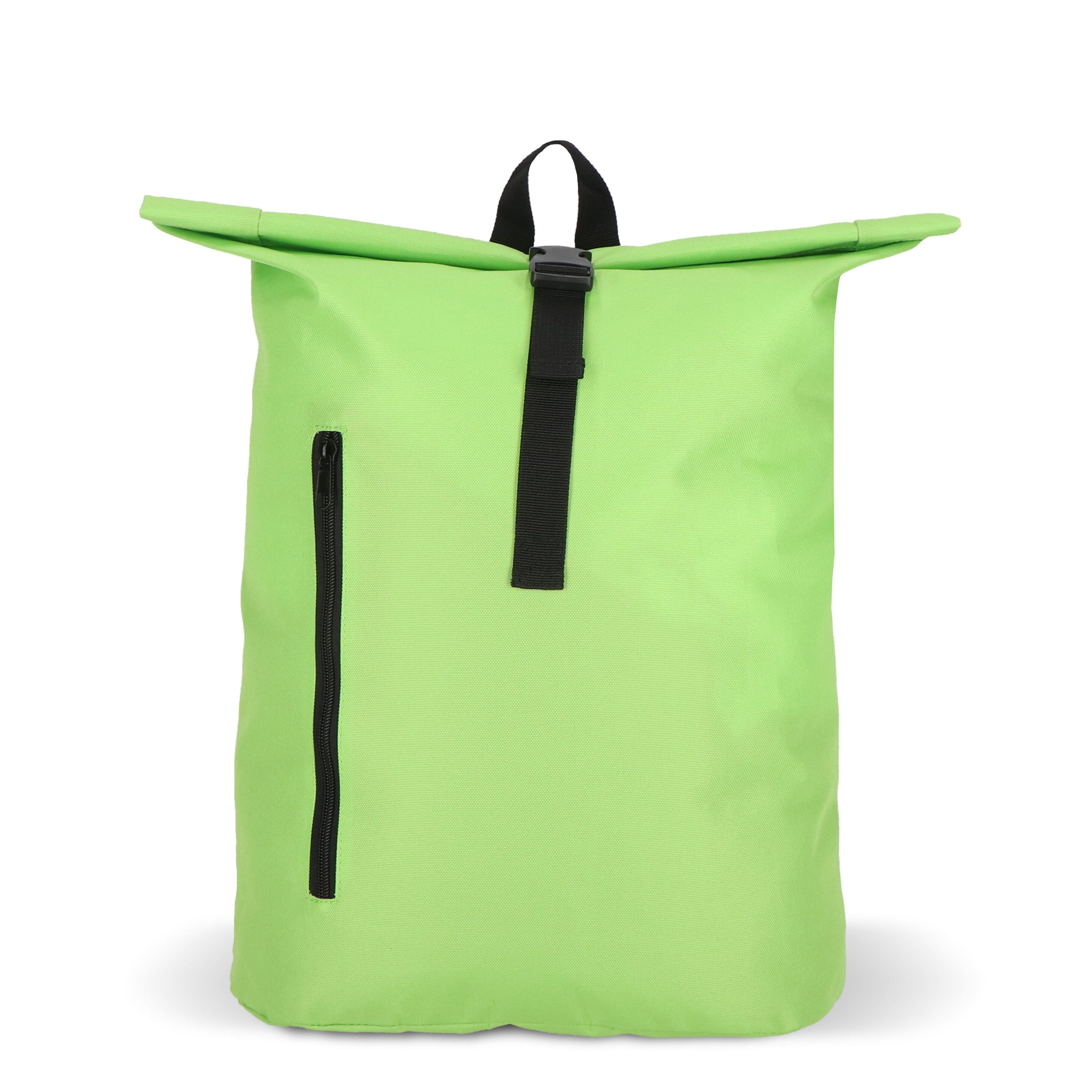 R-PET 600D Rolltop-Rucksack 20L - hellgrün-39