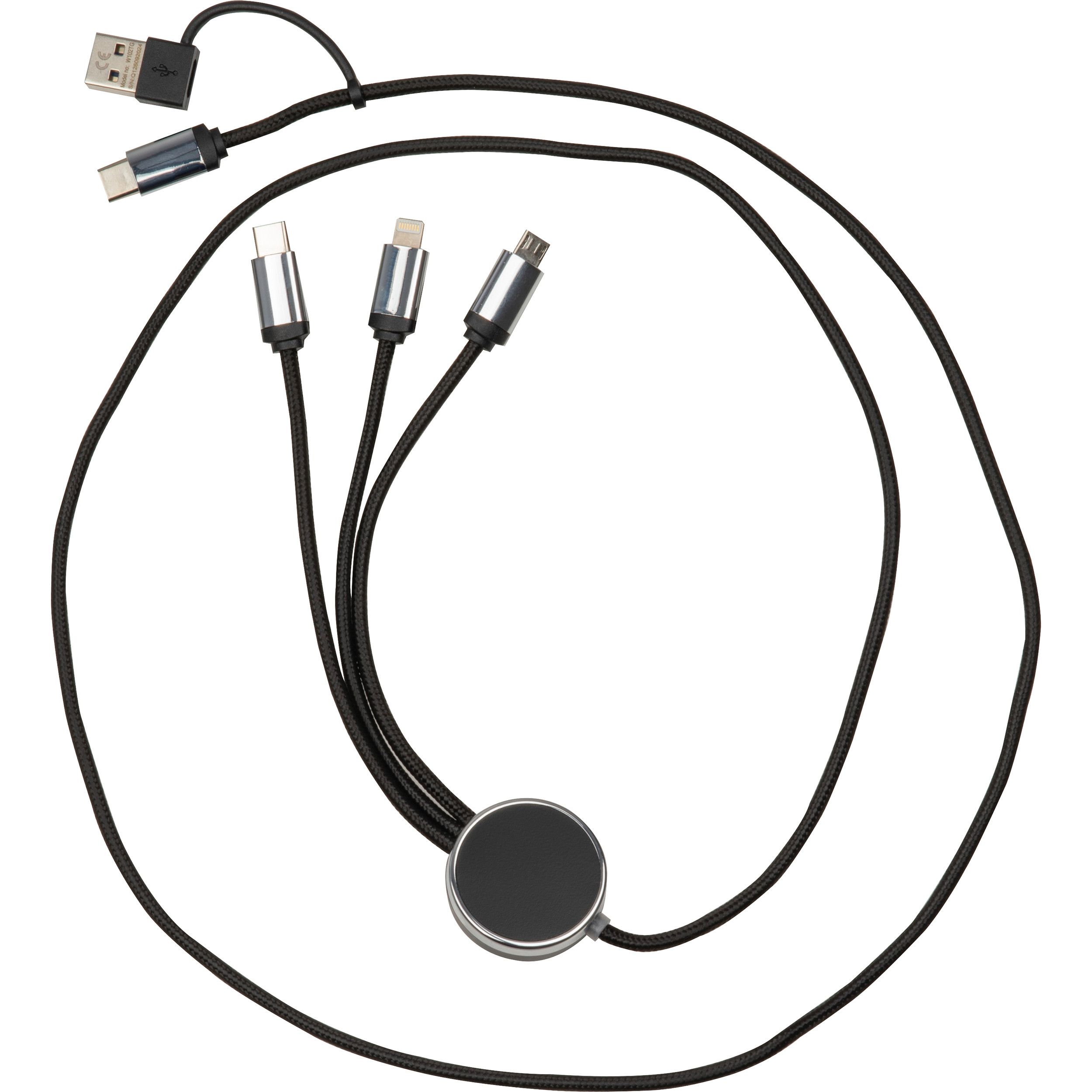 Ladekabel mit Leuchtfunktion  - schwarz-245