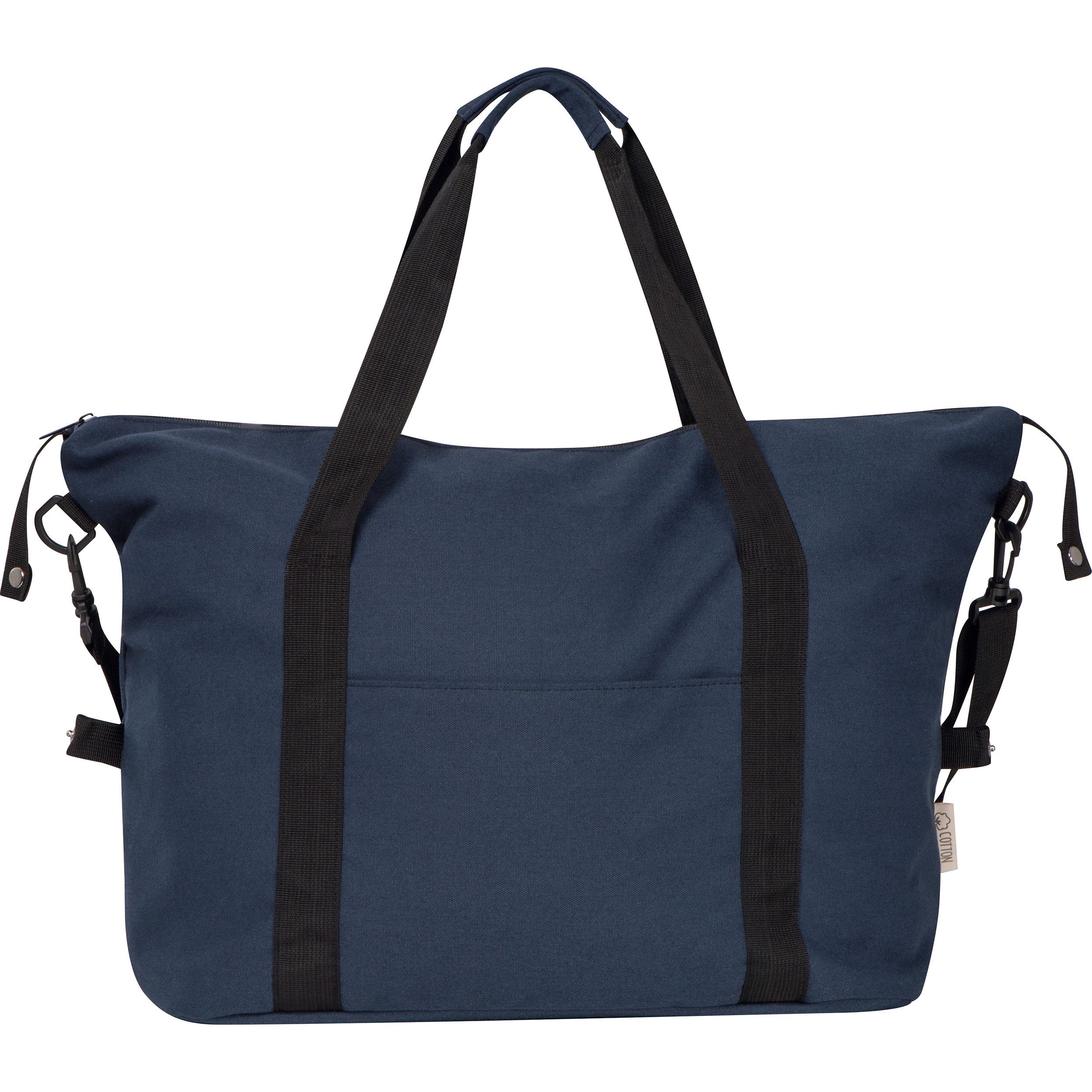Duffel Bag aus recycelter Baumwolle - dunkelblau-559