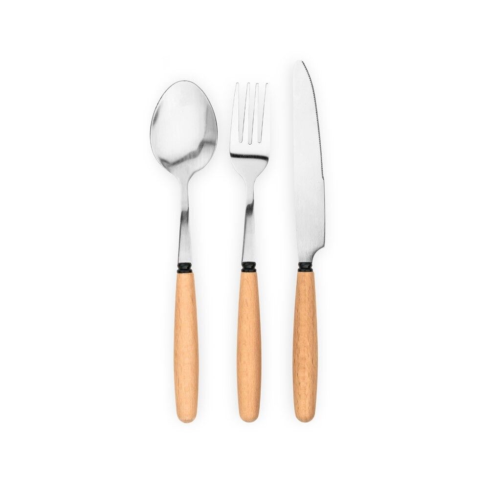 BOULUD 3-teiliges Set aus Akazienholz - natur-934