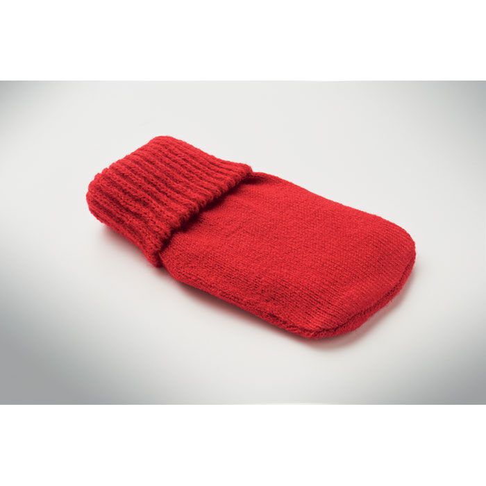 Gel-Wärmekissen mit Bezug WARMMUFF - rot-99