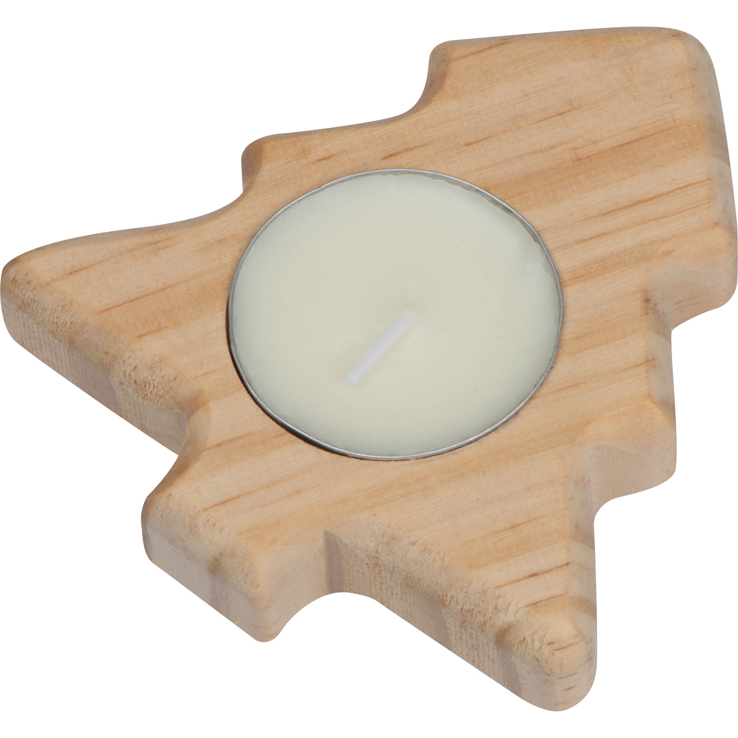 Weihnachtsteelicht Burgos - beige-919
