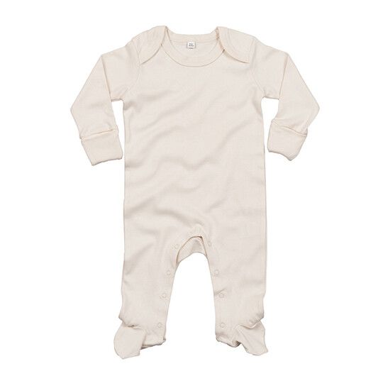 Baby Sleepsuit With Scratch Mitts für Kinder - organic natural-317