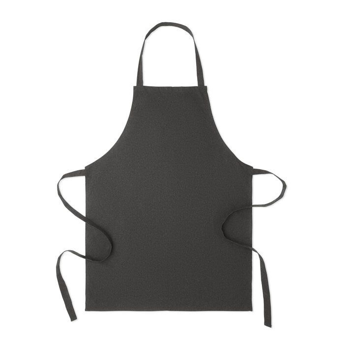 Küchenschürze recy. Baumwolle SOUS COLOUR - schwarz-347
