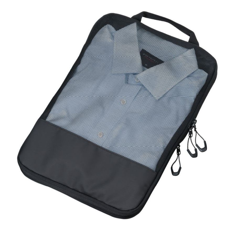 TROIKA Reise-Kompressionstasche TROIKA BLACK PACKING SHIRTS - schwarz-596