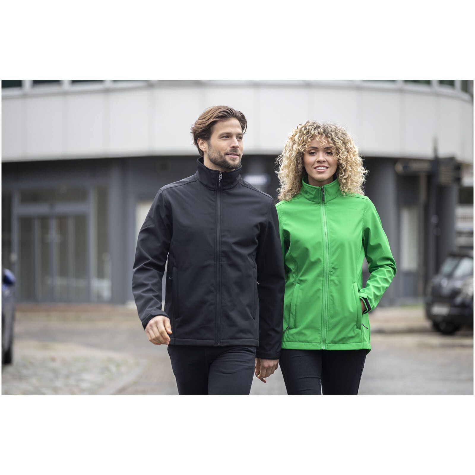 Maxson Softshelljacke für Herren - schwarz - S-597