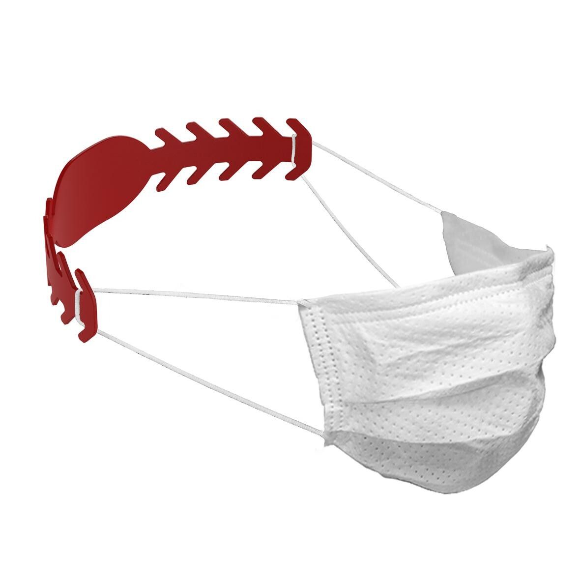 Maskenhalterung Comfort, medium - standard-rot-532